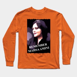 Never Forget Mahsa Amini Long Sleeve T-Shirt